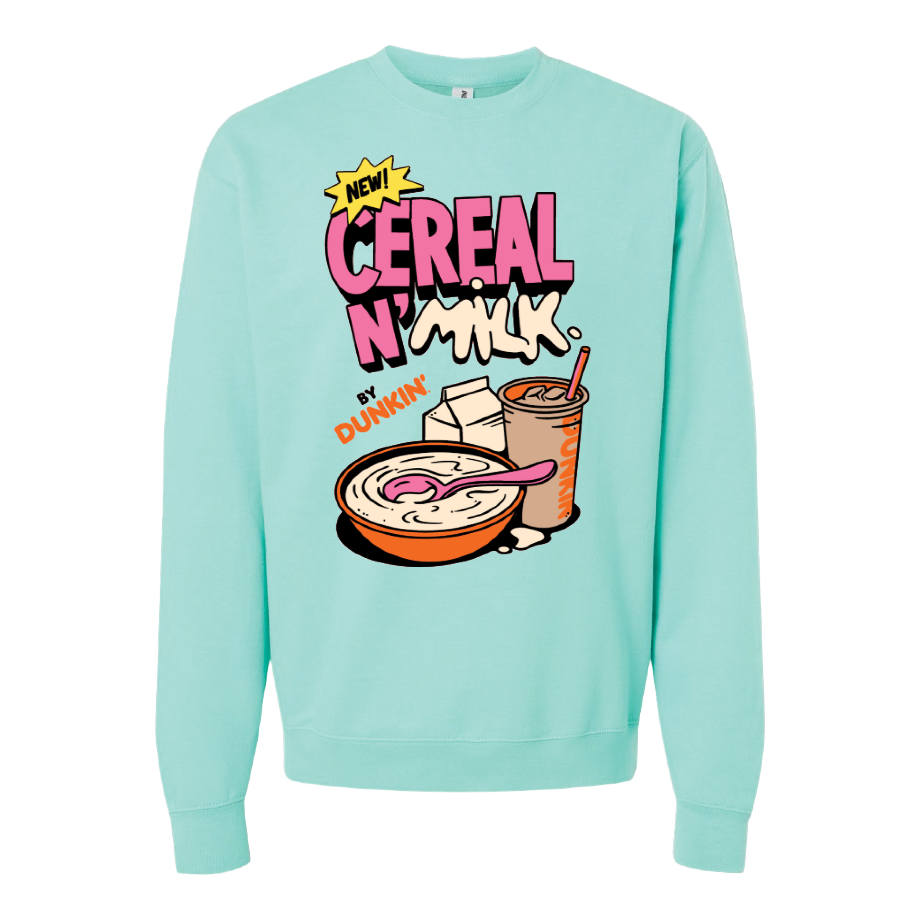 Cereal n’ Milk Crewneck - Mint