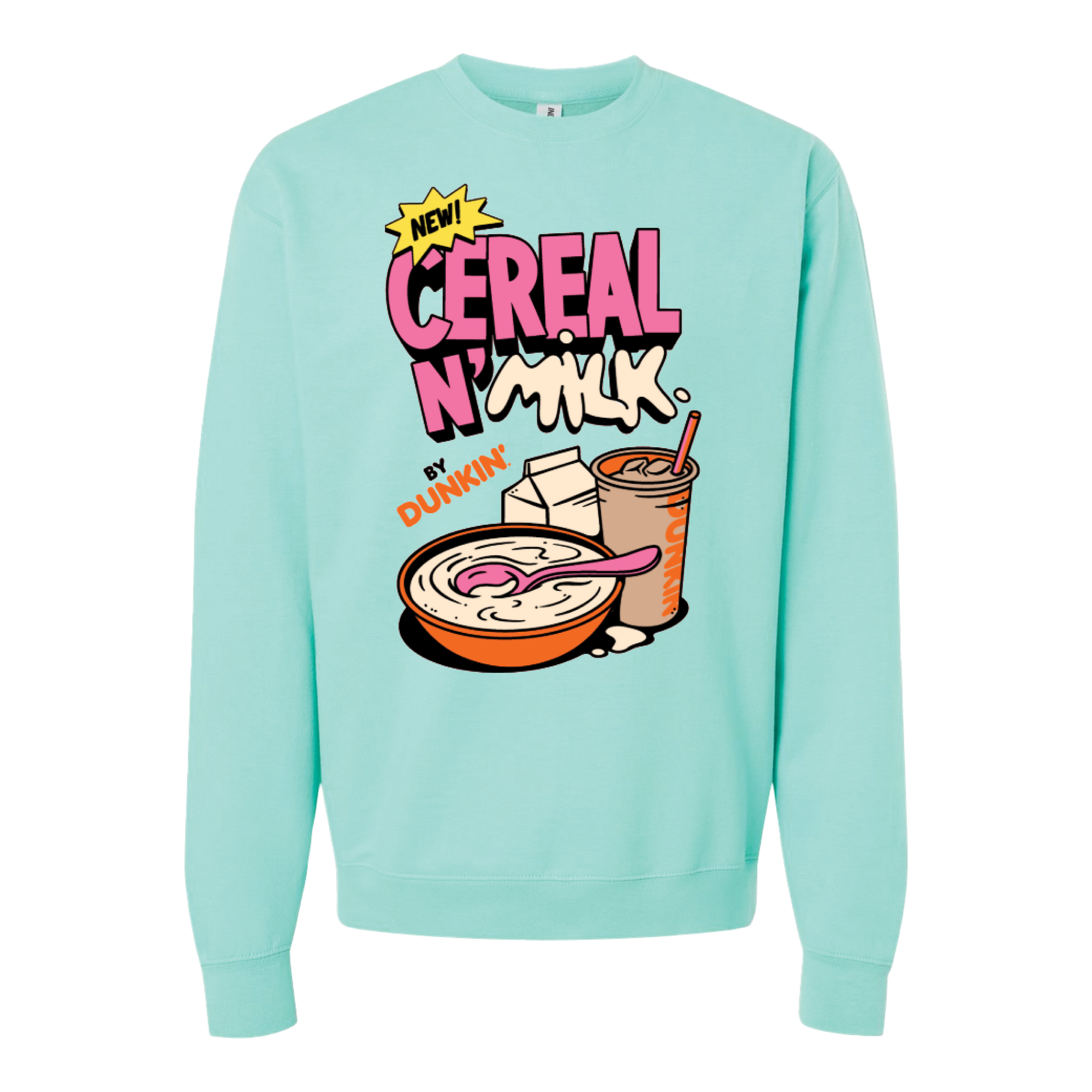 Cereal n’ Milk Crewneck - Mint